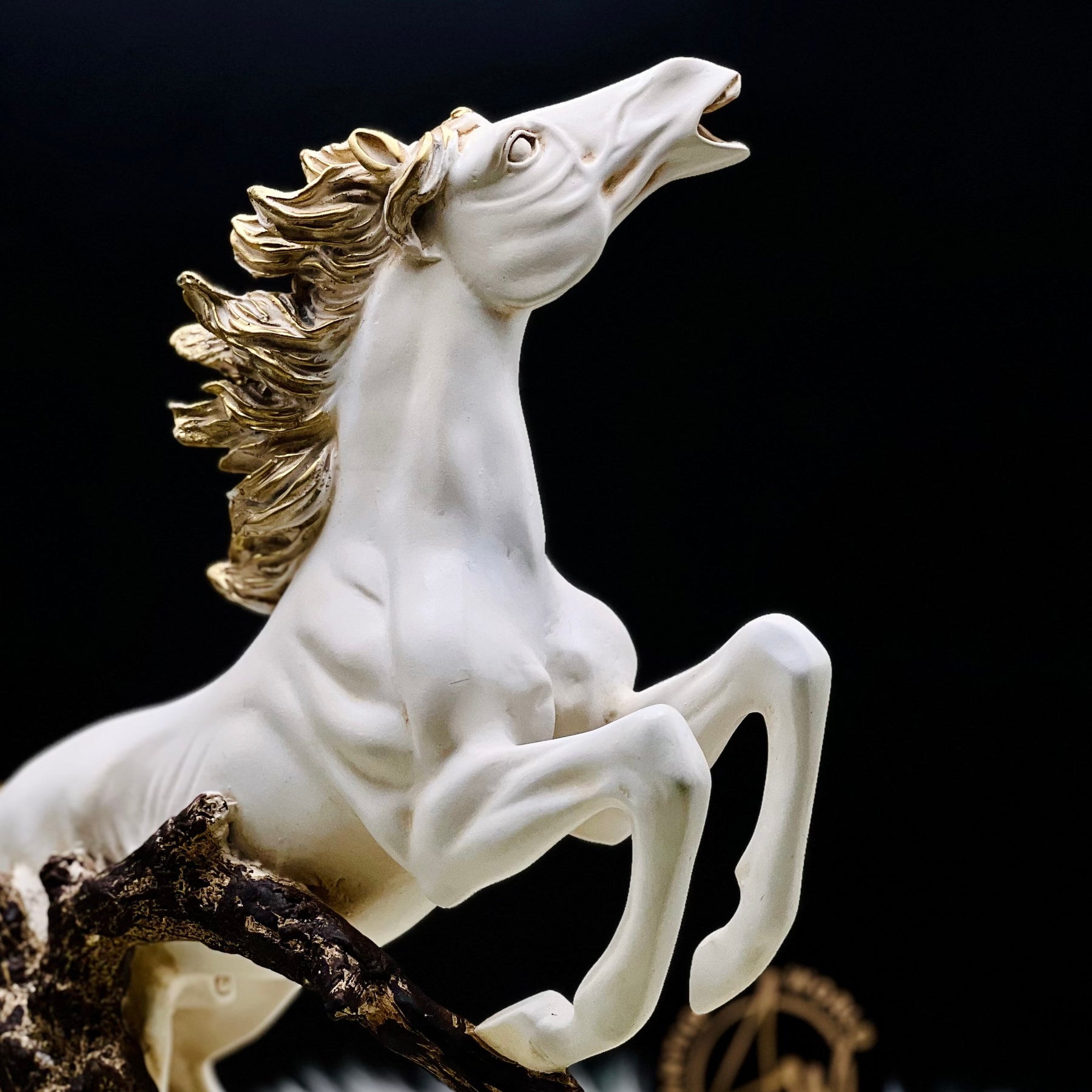 Jumping Horse Sculpture