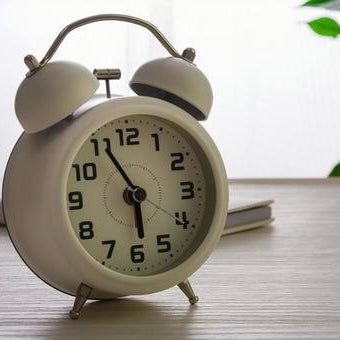 Metallic Alarm Clock