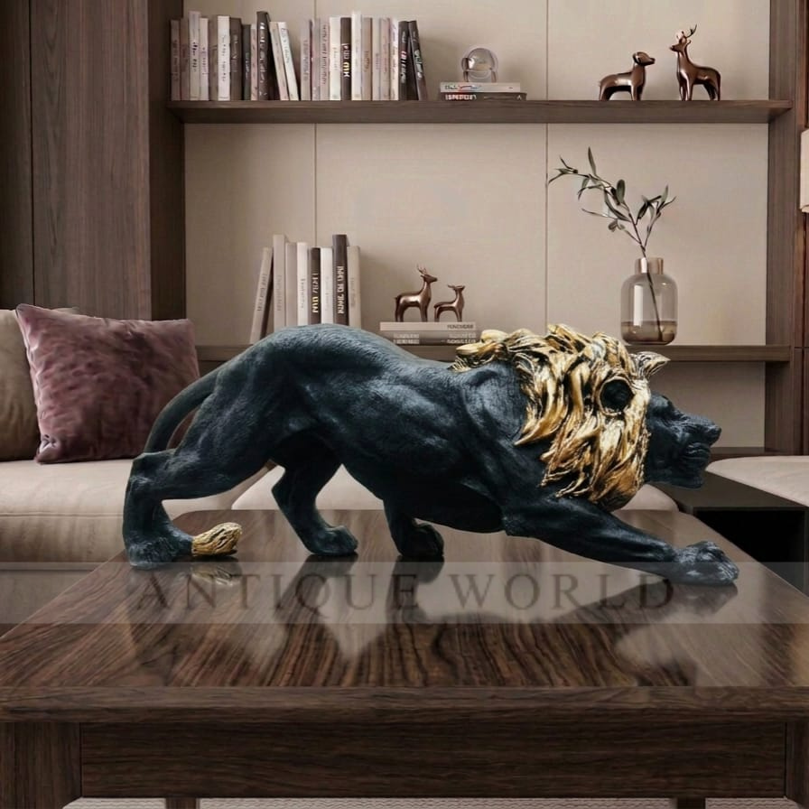 Royal black line decor