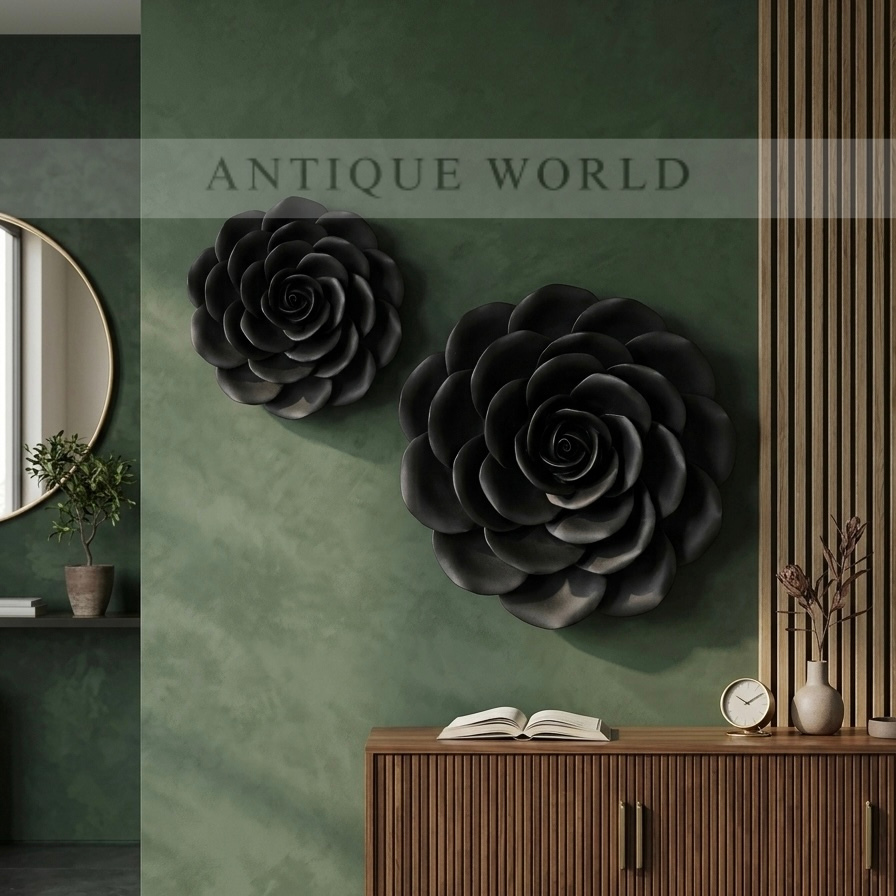 Rose Petals Floral Wall Art (Set of 2)