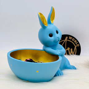 Bunny Resin Storage Bowl