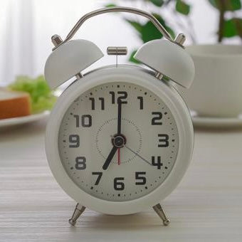 Metallic Alarm Clock