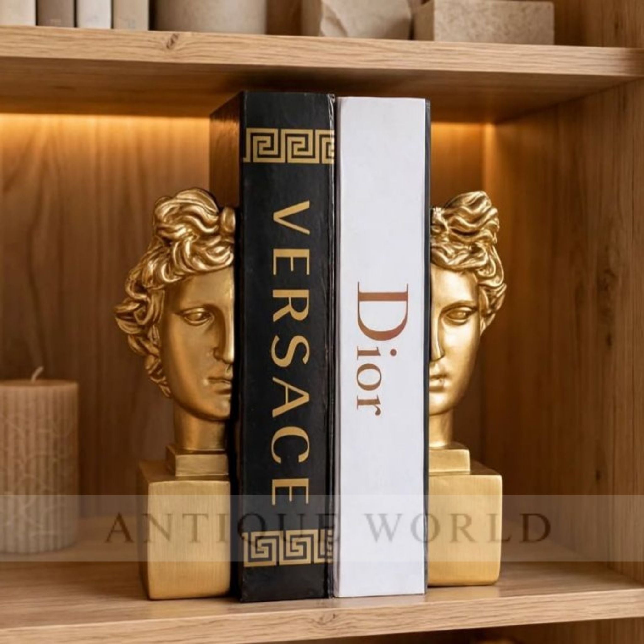 Elegant Virgo Sculptured Bookend