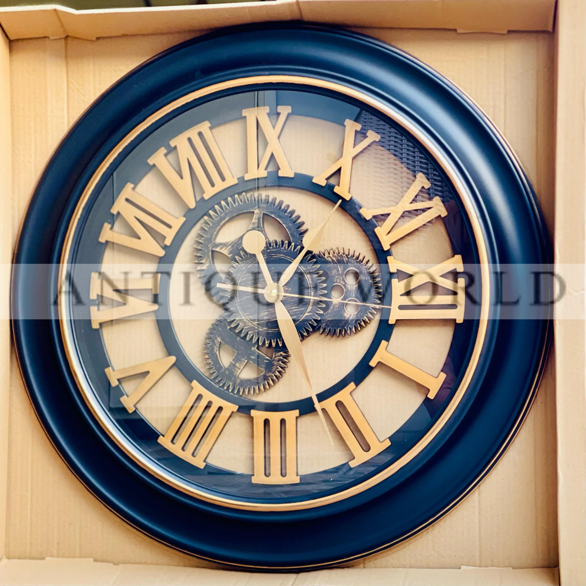 Floeburg Imported Gear Wall clock