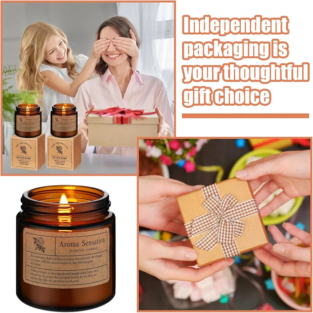 Scented Aromatherapy Candles for Women Soy Wax