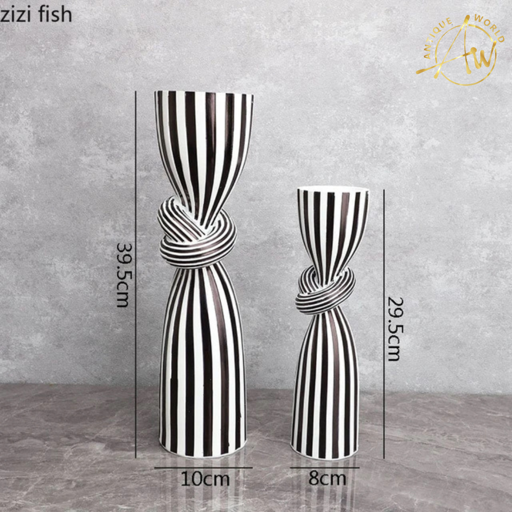 Striped Kink Candlestick Ornaments