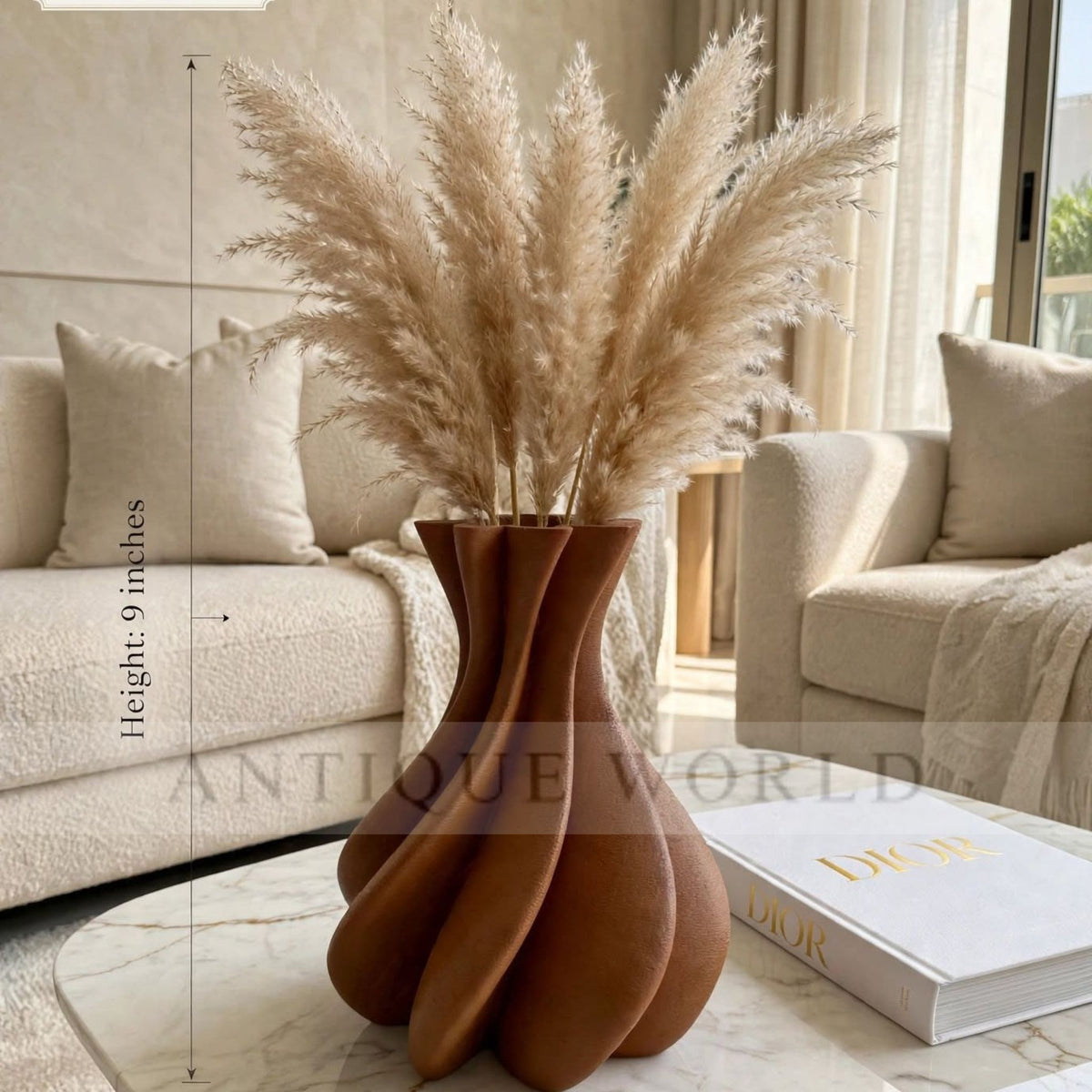 Elysian Flow Sculptural Vase