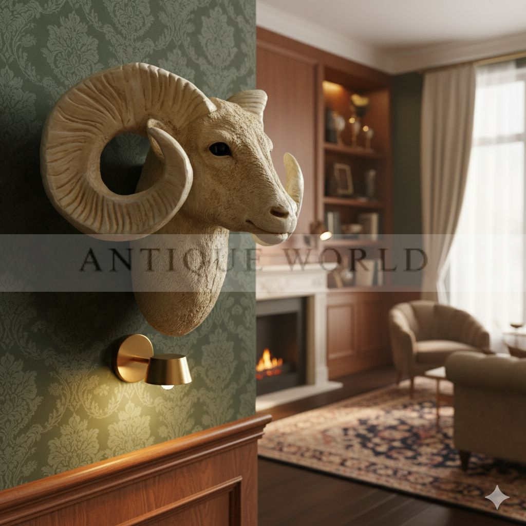 Bighorn Ram Wall hanging Head