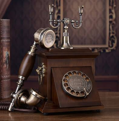 Metal Home Fixed Antique Telephone Working Landline