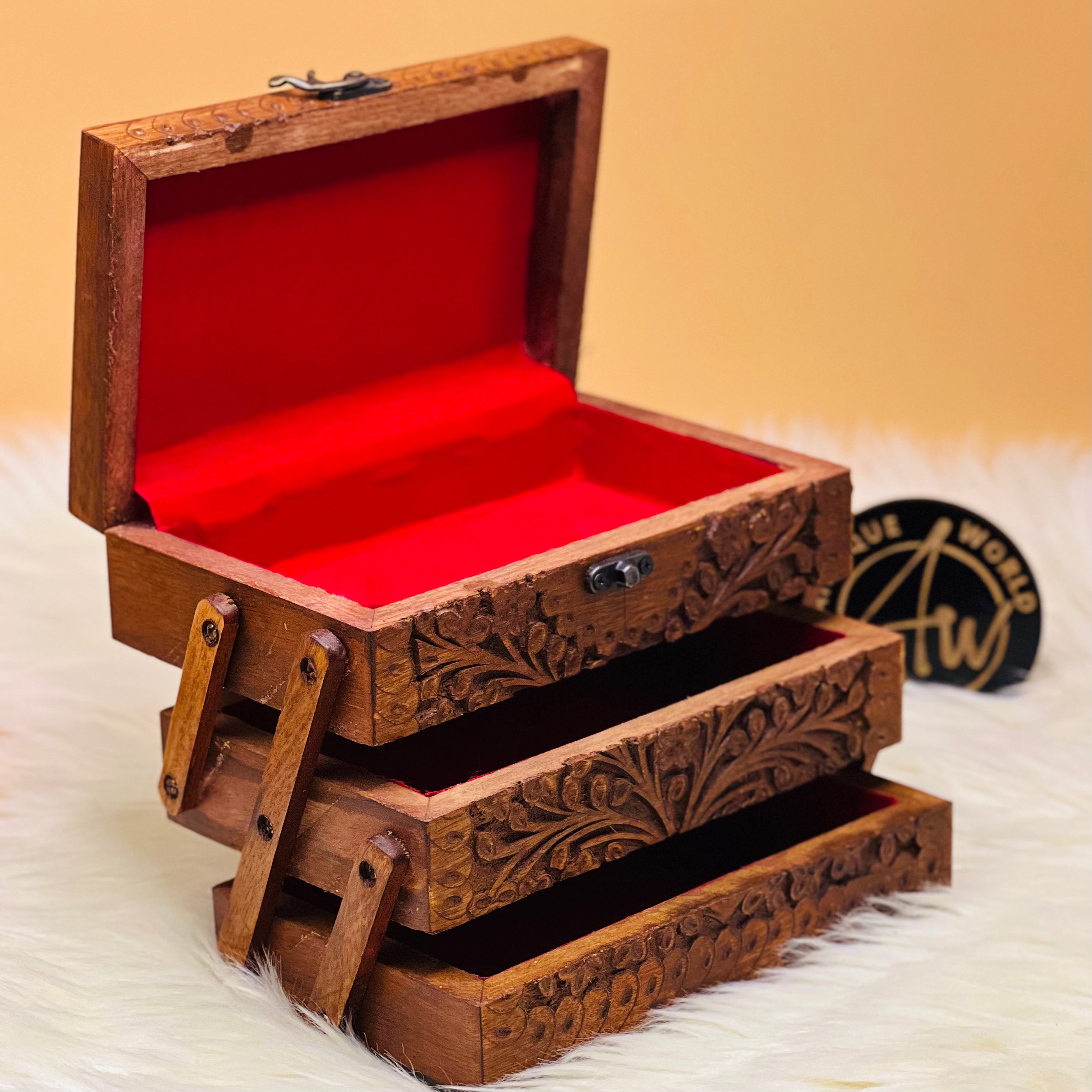 Wooden Jewellery Box ( 3 Steps )