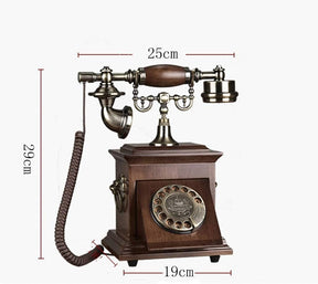 Metal Home Fixed Antique Telephone Working Landline