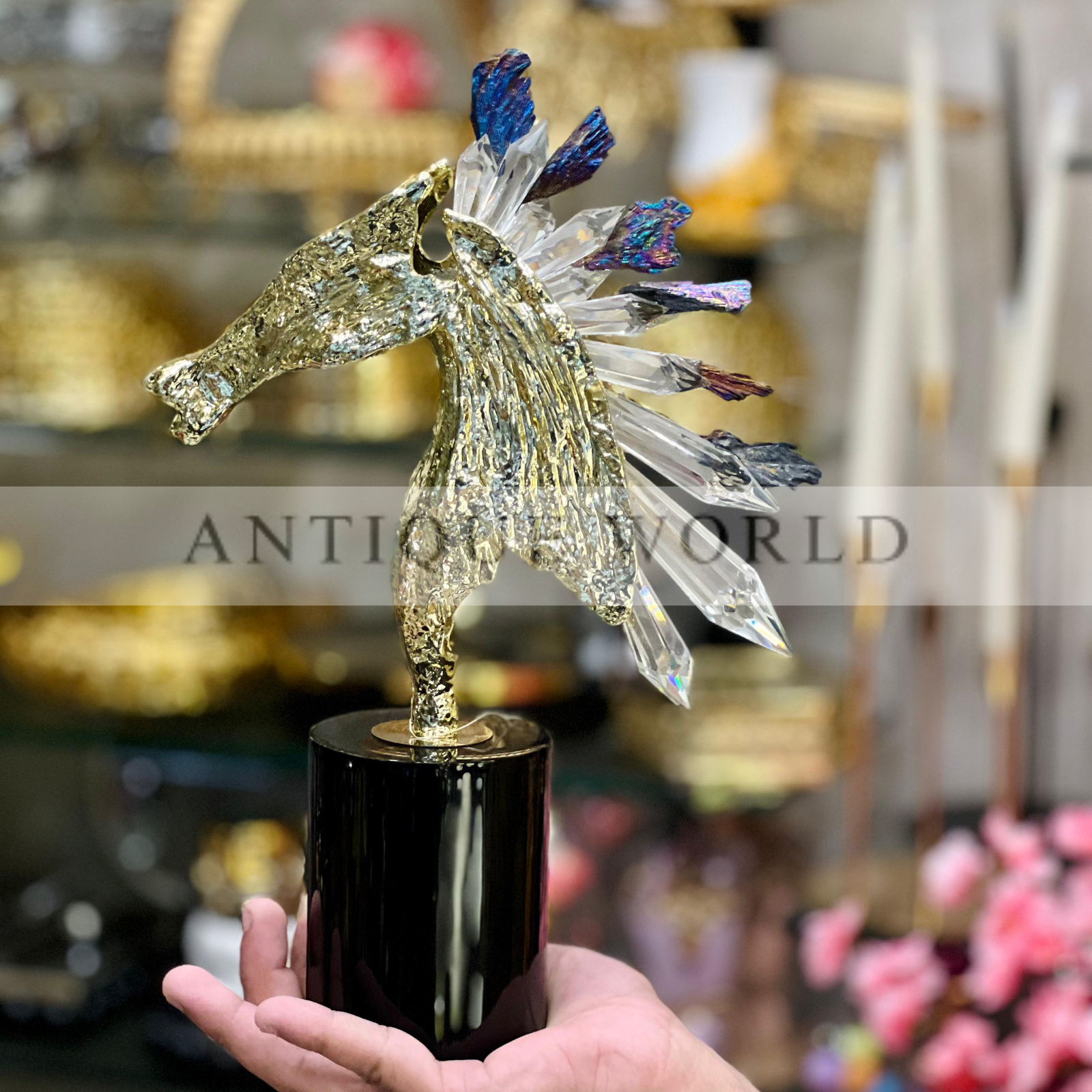 Luxury Decorative Crafts Metal Wedding Ornaments