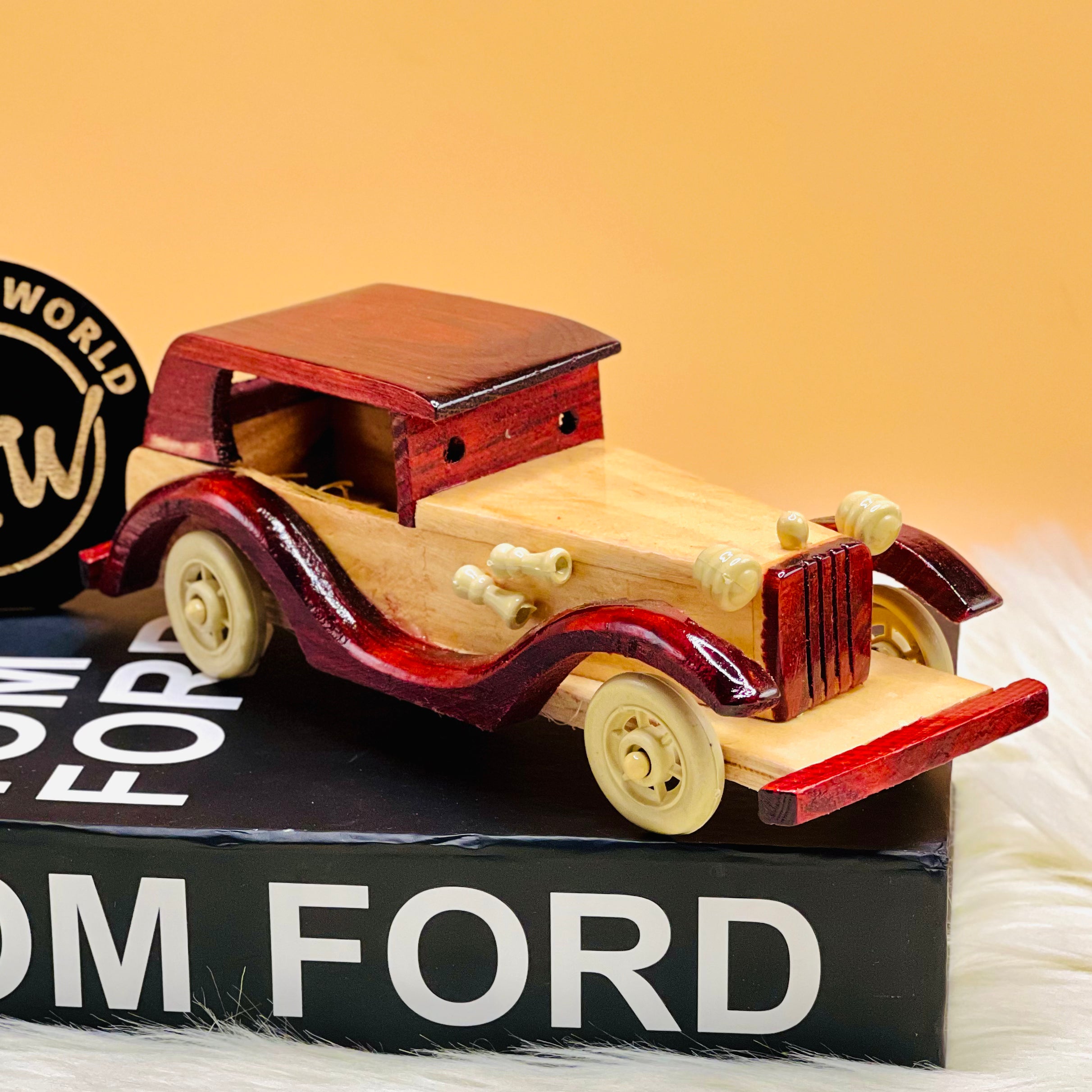 Vintage Handcrafted Jeep Car