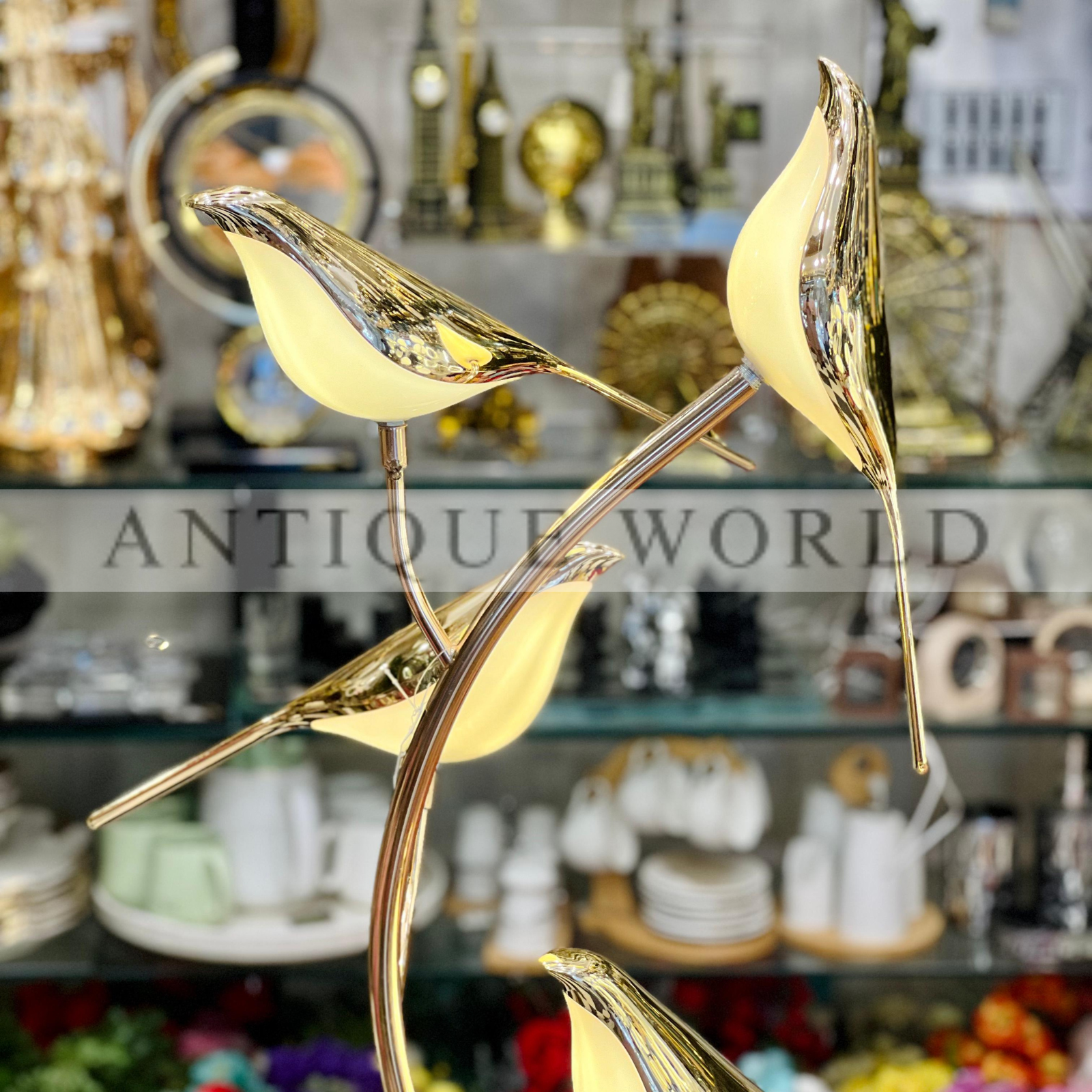 LED Dove Floor Lamp