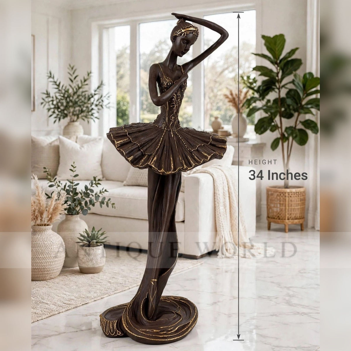 The Bronze Ballerina Statue
