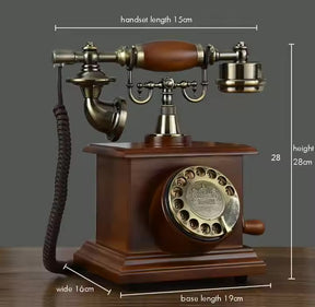 Metal Home Fixed Antique Telephone Working Landline