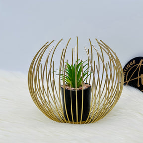 Realistic Artificial Golden Pot Plant