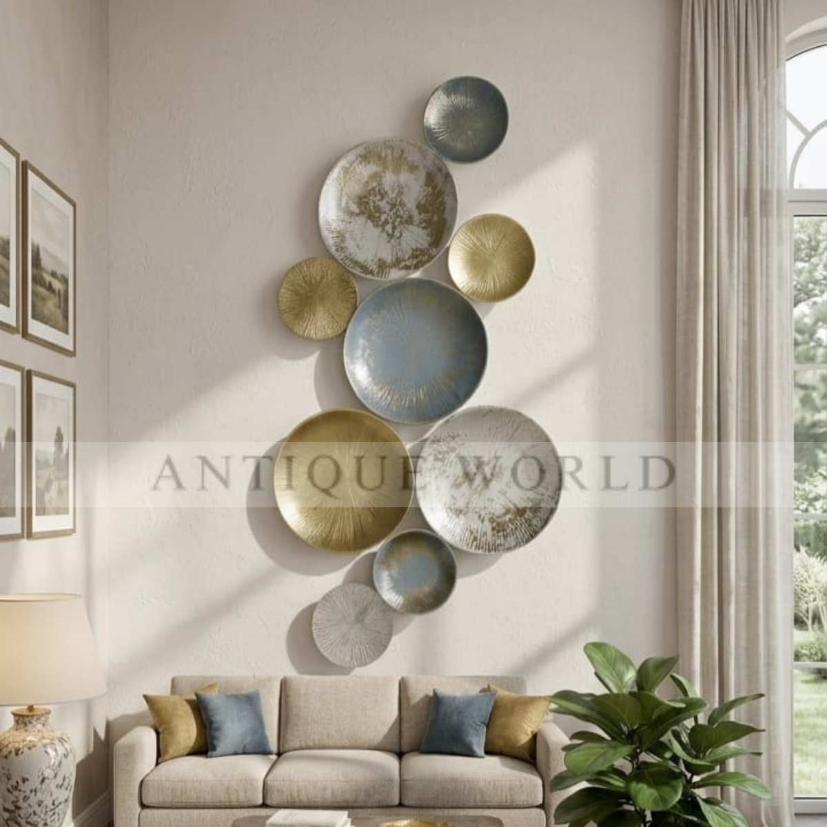 Elegant Metallic wall decor