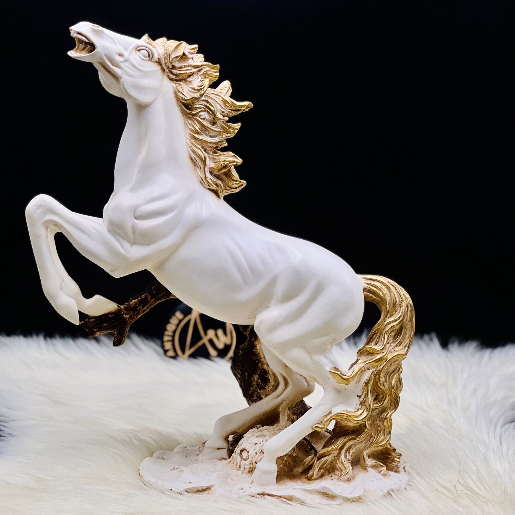 Jumping Horse Sculpture