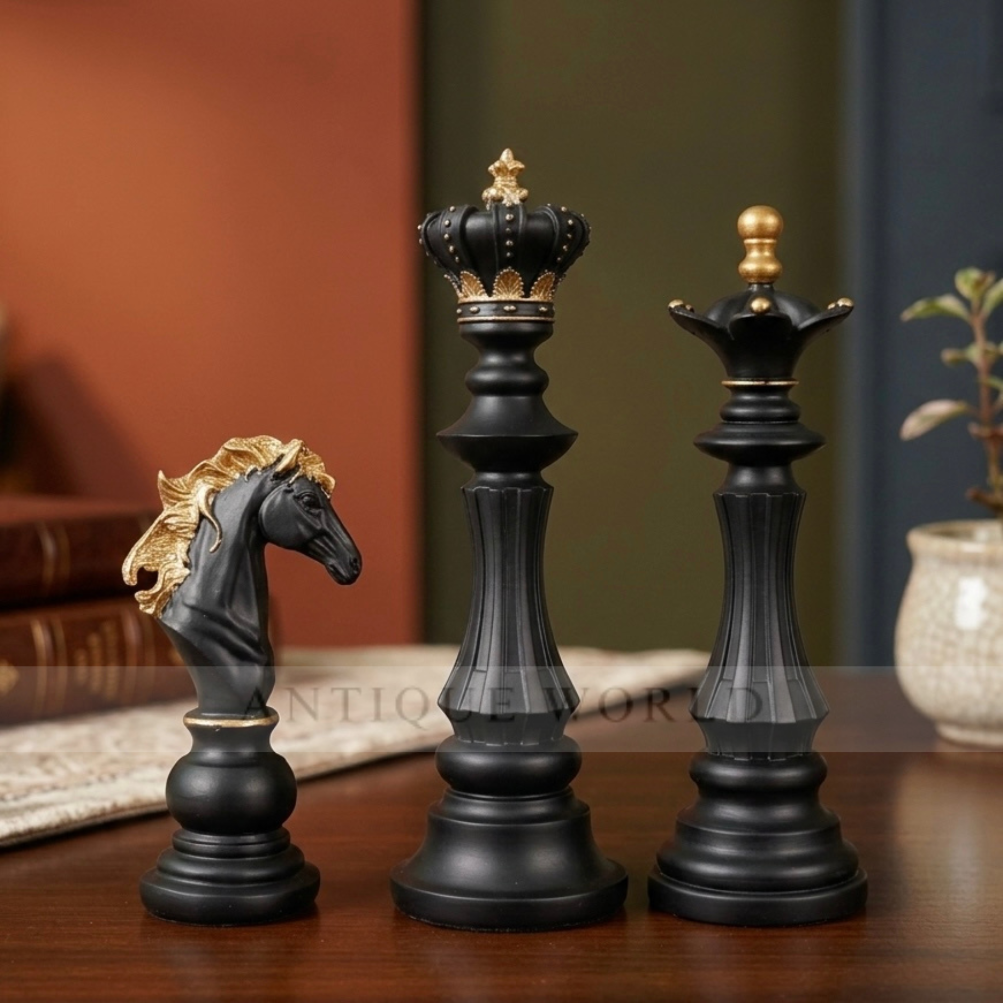 The Grand Imperial Trio Chess Decor