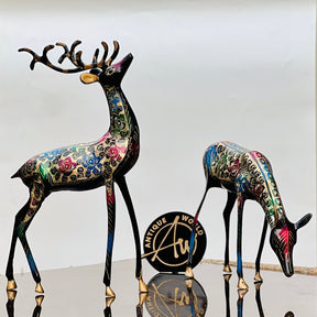 Brass Deer ( Set of 2 )