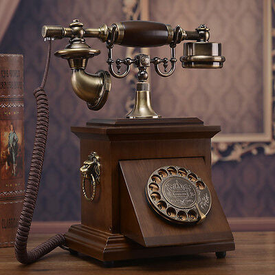 Metal Home Fixed Antique Telephone Working Landline