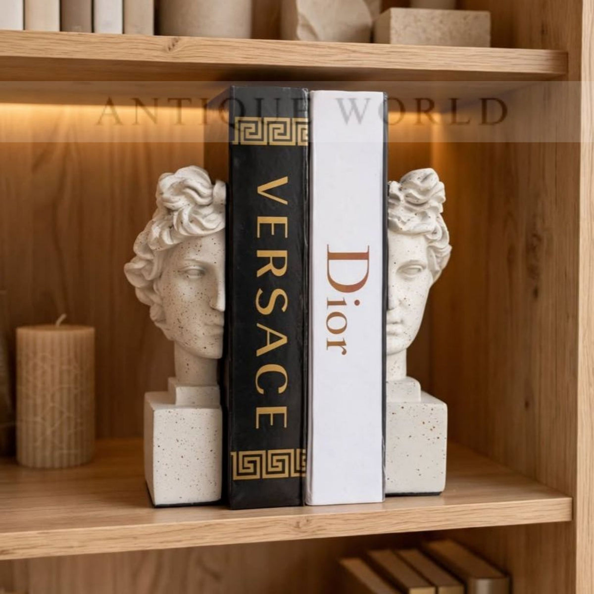 Elegant Virgo Sculptured Bookend