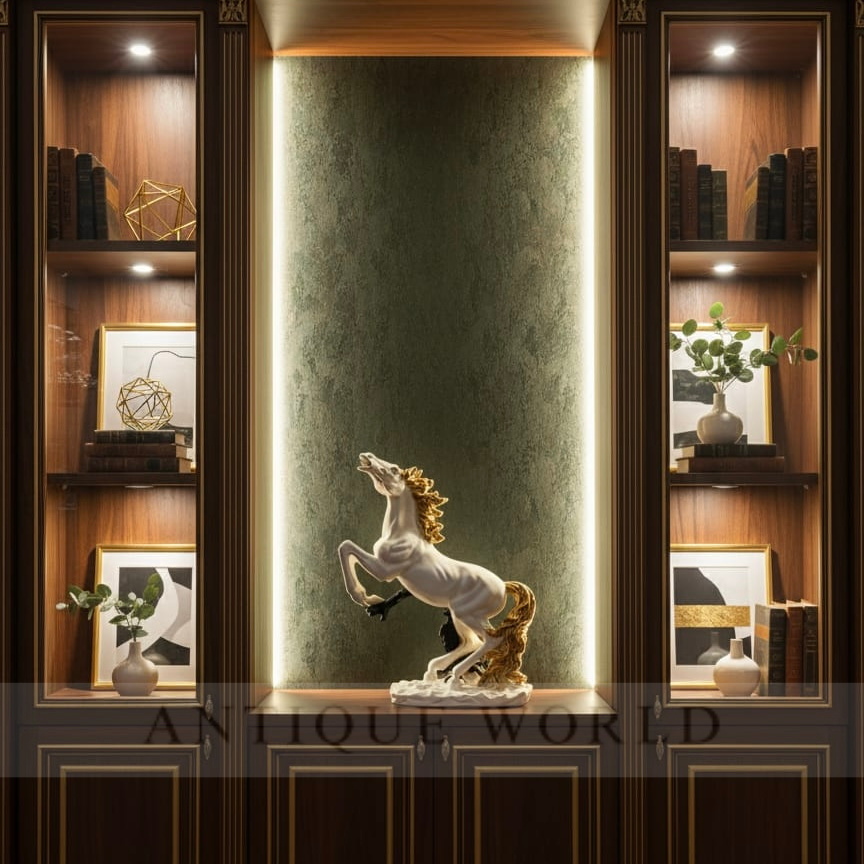 Jumping Horse Sculpture