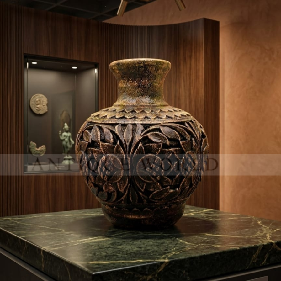 Antique Floral vase