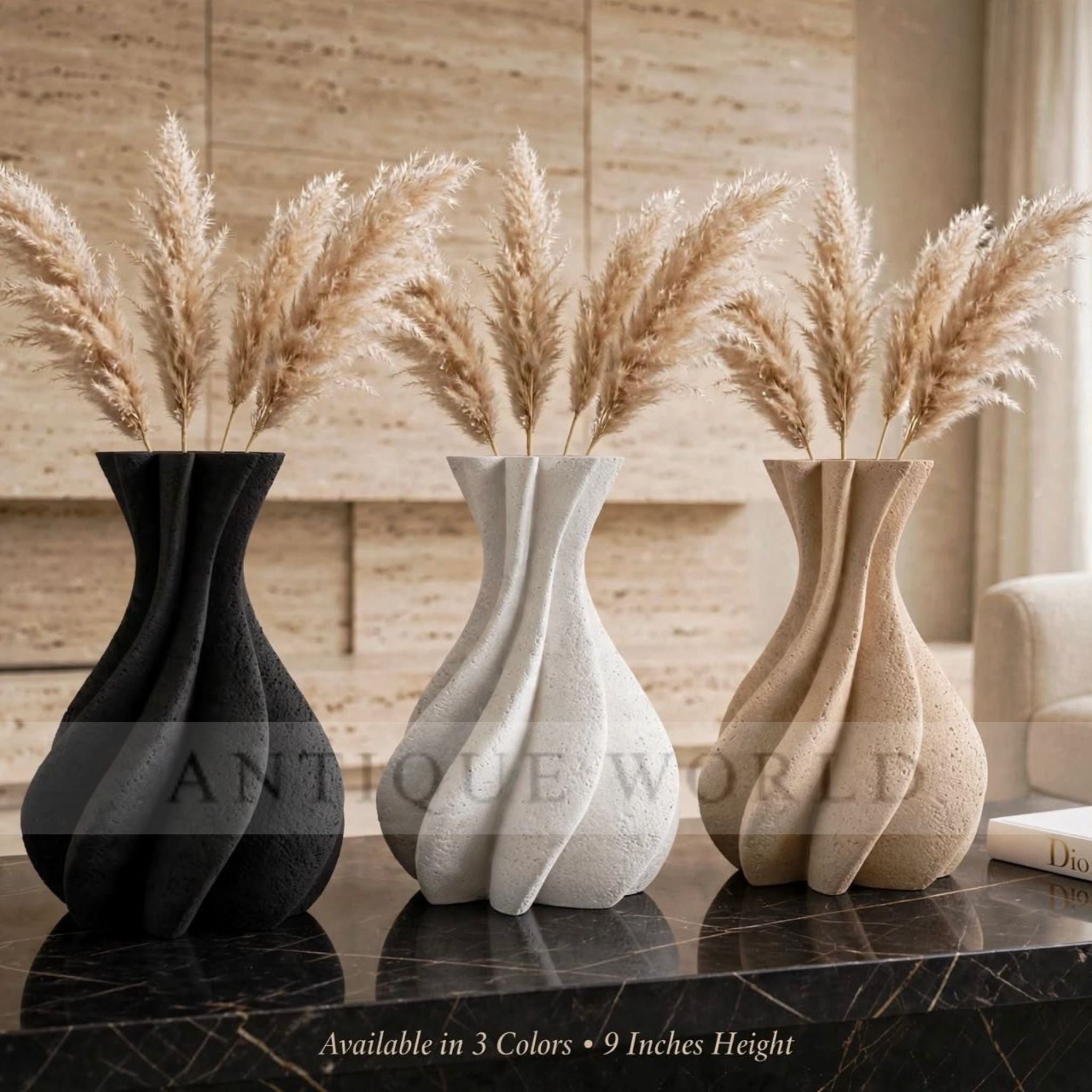 Elysian Flow Sculptural Vase