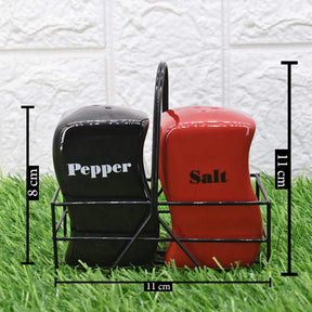 Salt And Pepper Spice Jars(Set Of 2)