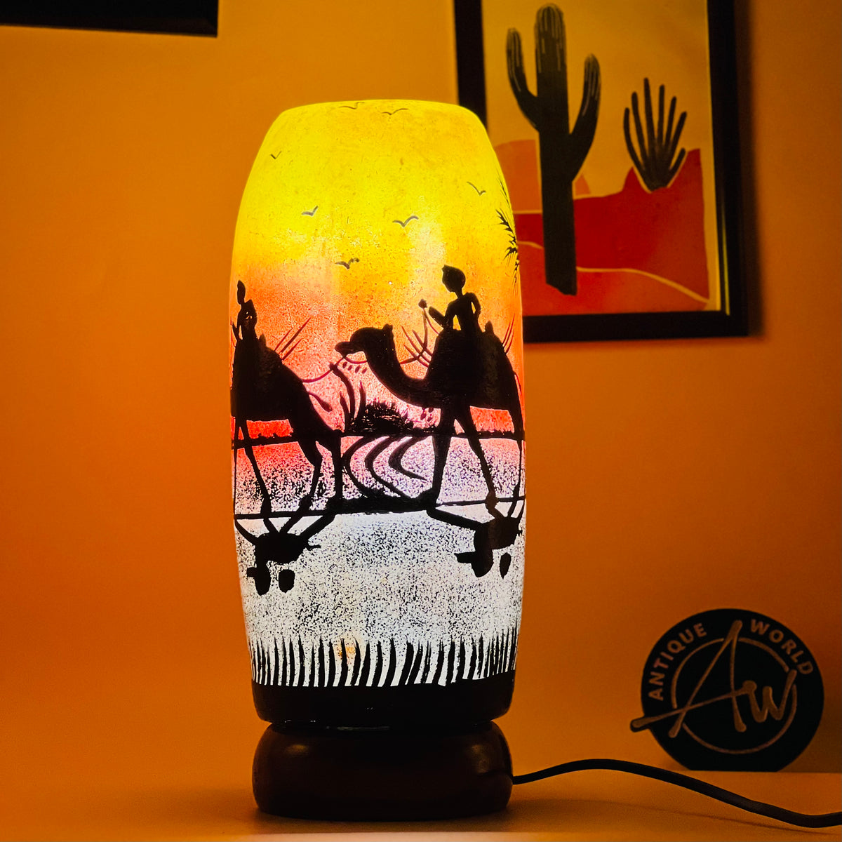 Desert Scene Lamp