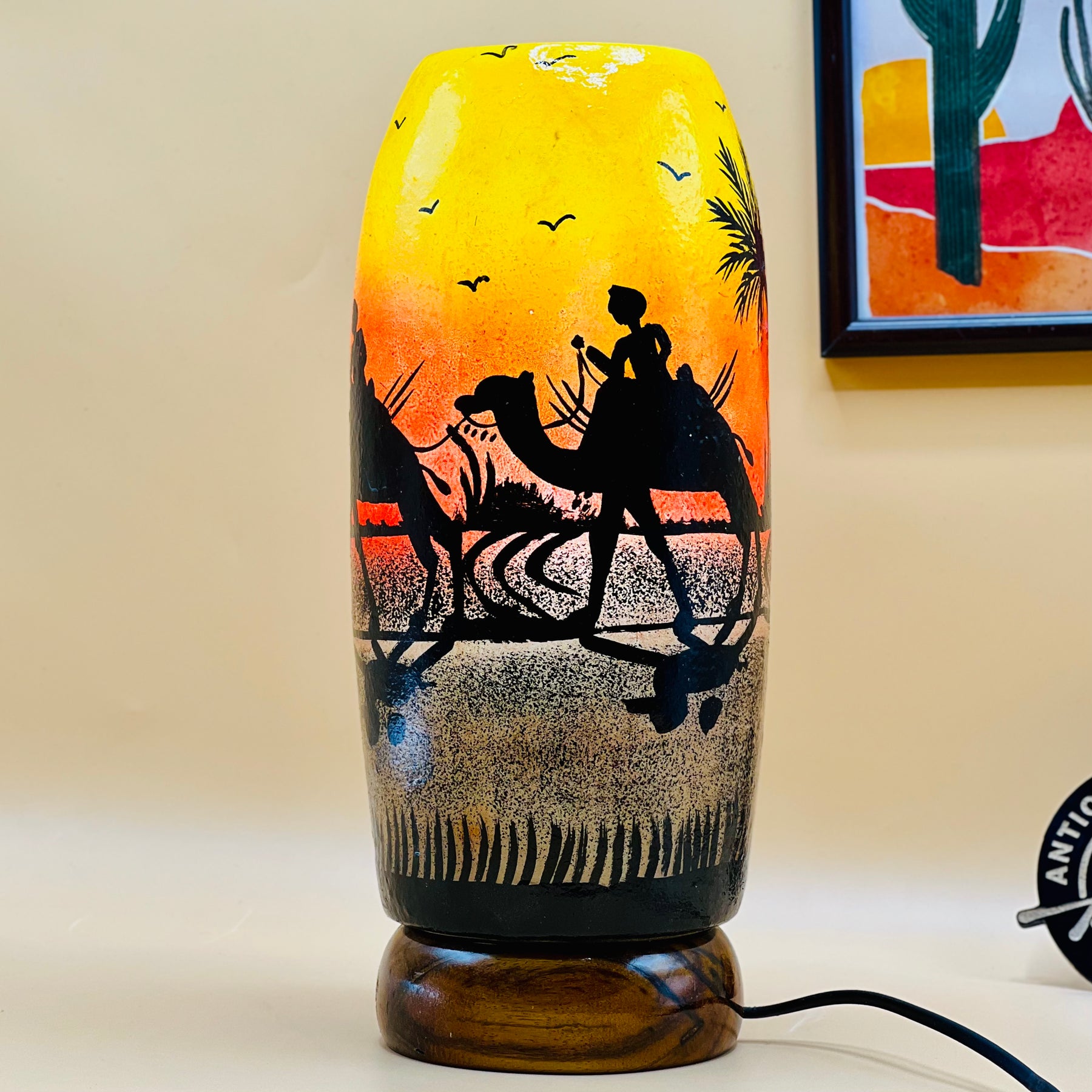 Desert Scene Lamp