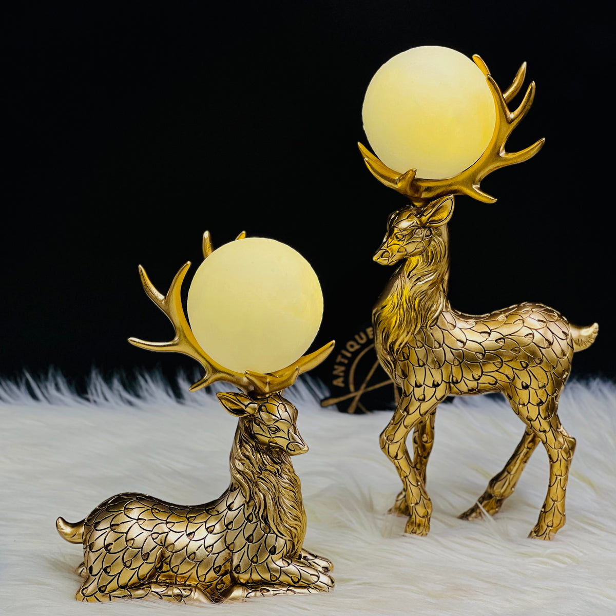 Quartz  Ball Deer Set