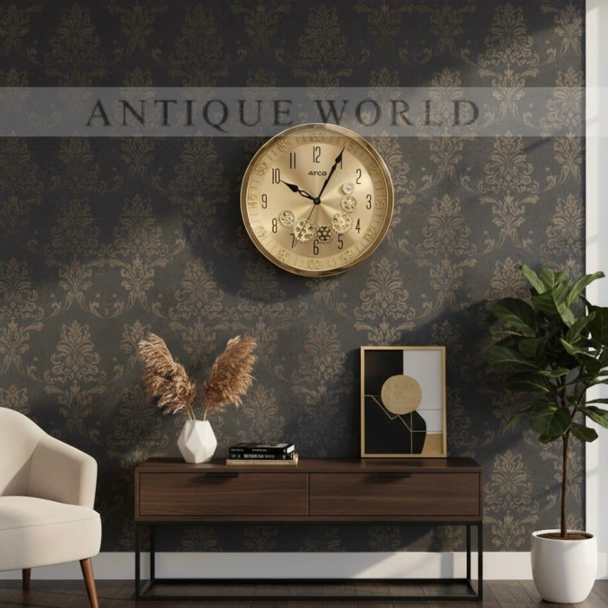 Imperial Gold Precision Clock