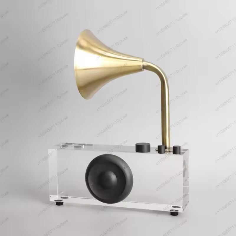 Crystal Player Radio Ornament
