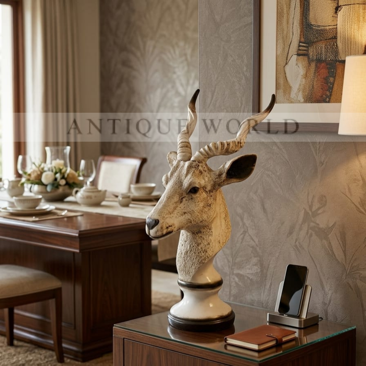 Majestic Markhor Horned Grace