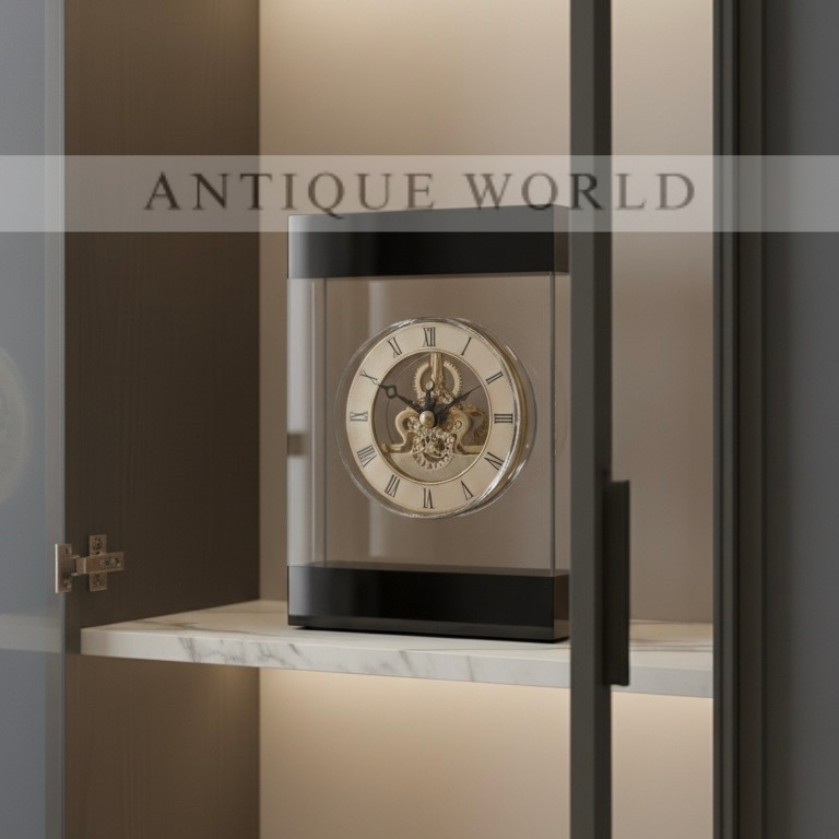 Crystal Gear Elegance Clock