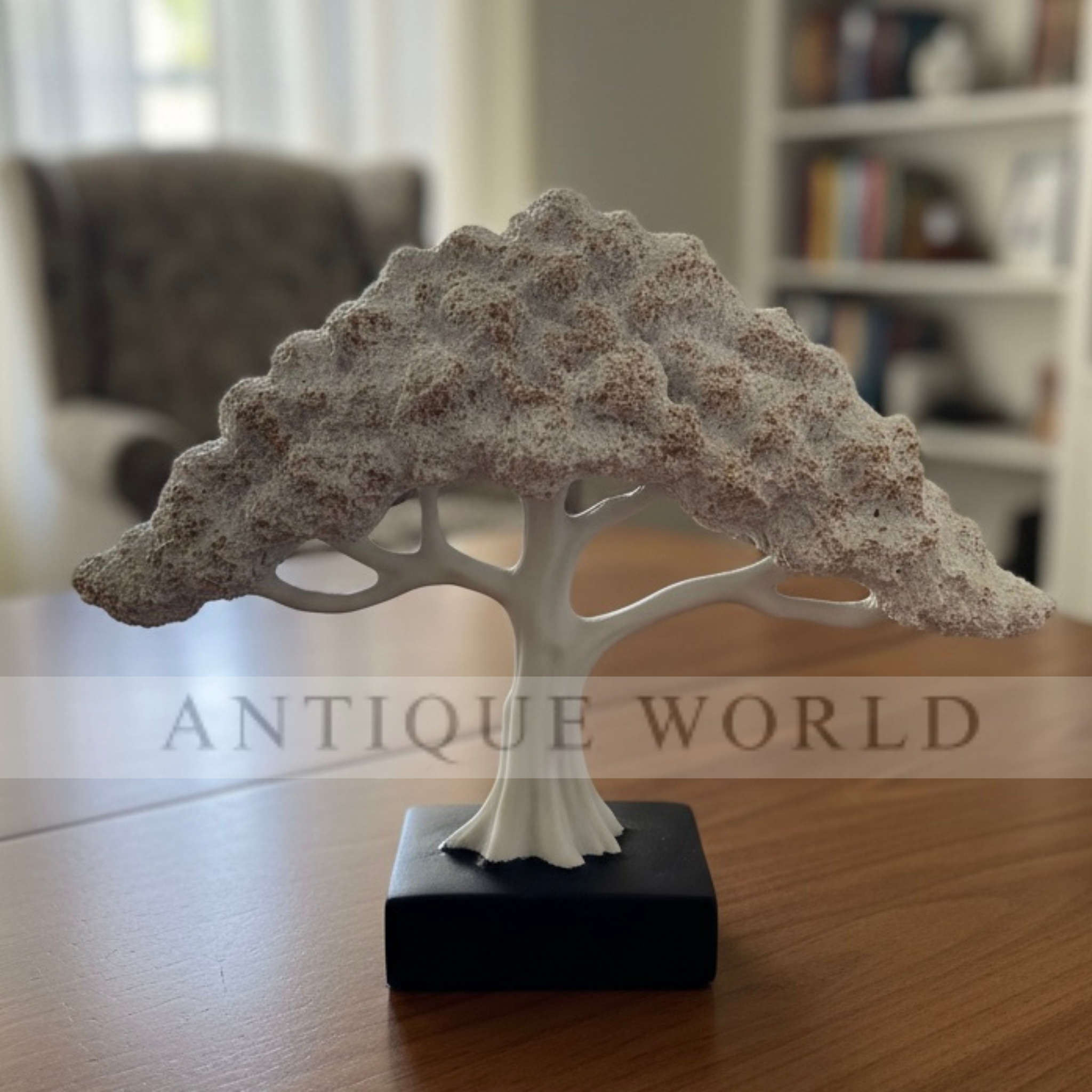 Serene Bonsai Tree Table Sculpture