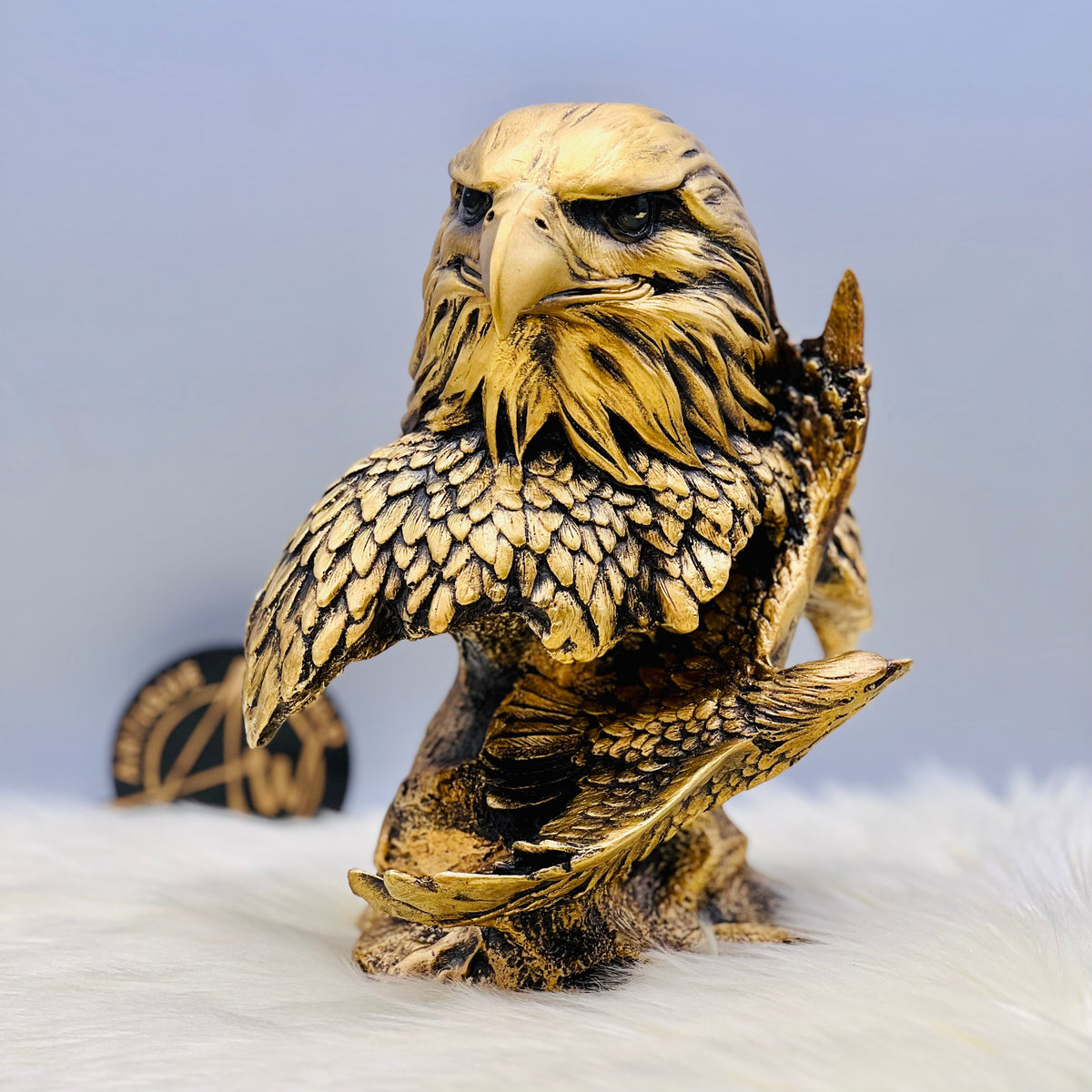 Majestic Hawk Statue