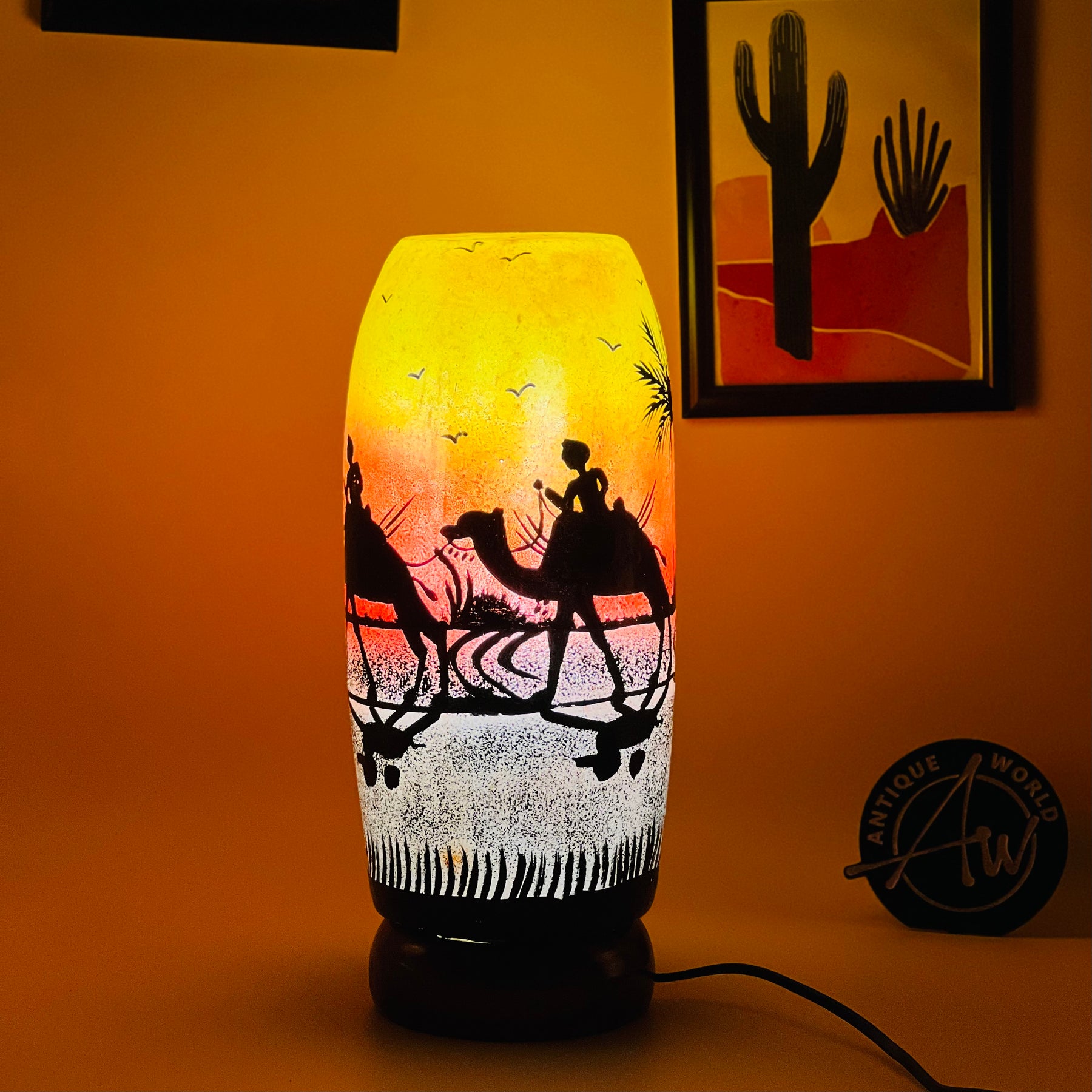 Desert Scene Lamp