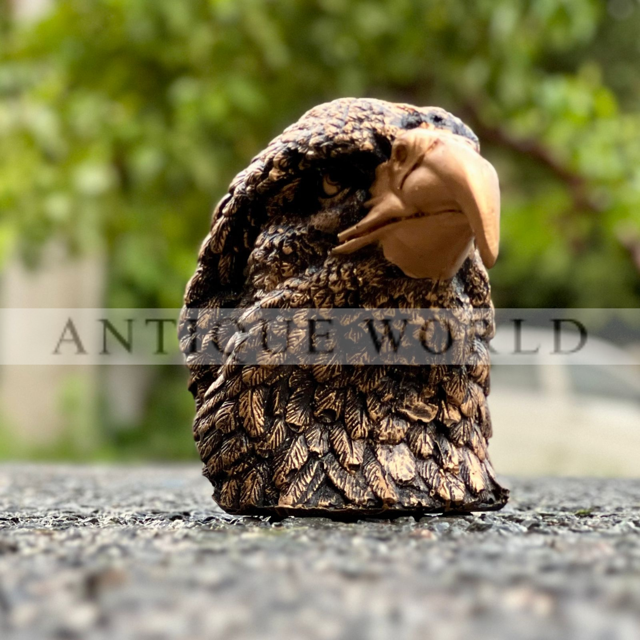 Bronze Eagle Head Ornaments