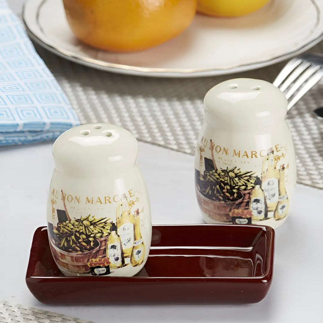 Ceramic Salt and Pepper Shakers