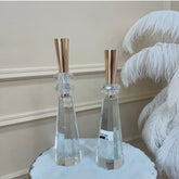 Modern Crystal Candle Holder(Set Of 3)