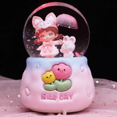 Fairy Tale Forest Crystal Ball Music Box