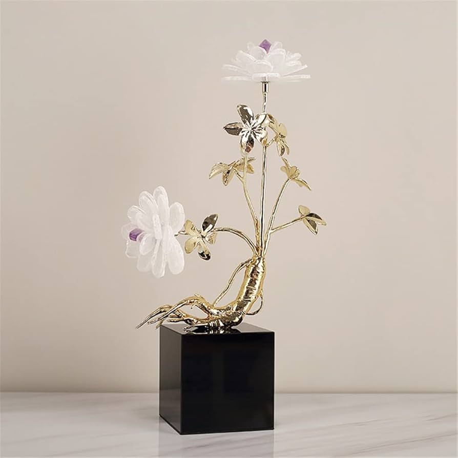 Ginseng Flower Decoration Gifts for Housewarming