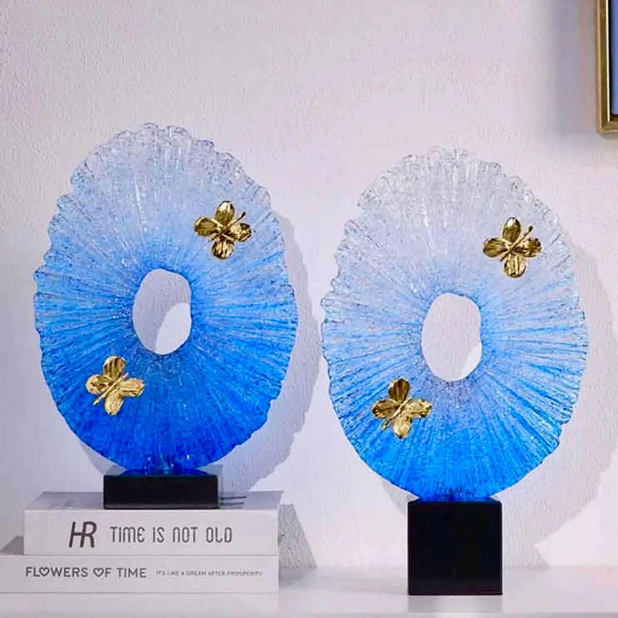 Resin Sculpture Letter Creative Statue Ornament