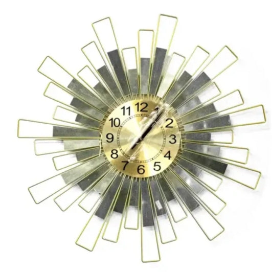 Modern Fashion Metal Iron Wall Clock Wall Art