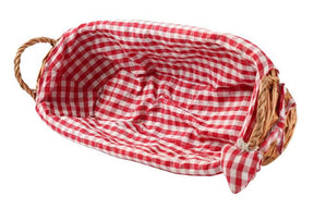 Premier Housewares Picnic Blanket Hamper Basket