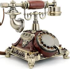 Antique Fixed Telephone Landline Home